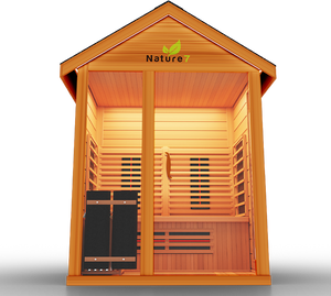Hybrid (Dry and Steam) Nature 7 Outdoor Sauna