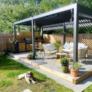 Sunshades for Scandinavian Aluminum Outdoor Pergola - view 7