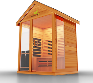 Hybrid (Dry and Steam) Nature 7 Outdoor Sauna - view 2