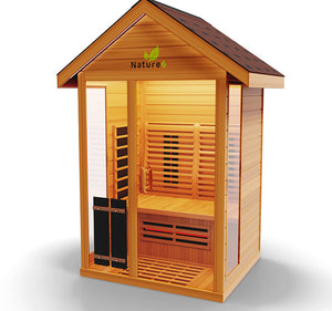 Infrared Nature 6 Outdoor Sauna - view 3