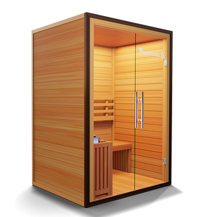 Traditional Indoor Sauna 6 - Glass Front Only - view 5