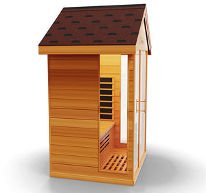 Infrared Nature 6 Outdoor Sauna - view 4