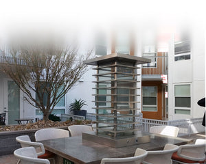 High Rise Fire Tower - Stainless Steel - view 2