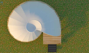 Modern S-Shaped Luxury Dome - SDS Series - view 5