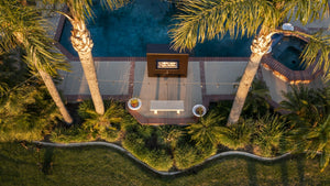 Williams Outdoor Fireplace - Stainless Steel - view 3