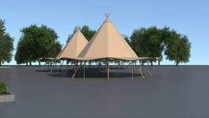 Monomer Indian Tents - view 2
