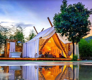 Solid-Wood Framed Camp Tents - view 2