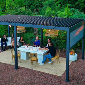 Scandinavian Aluminum Outdoor Pergola - view 6