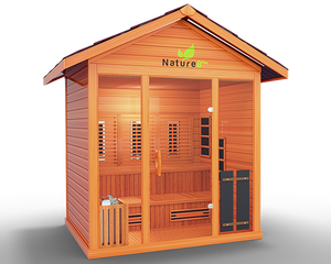 Hybrid (Dry and Steam) Nature 8 Plus Outdoor Sauna - view 4