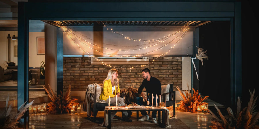 Scandinavian Aluminum Outdoor Pergola